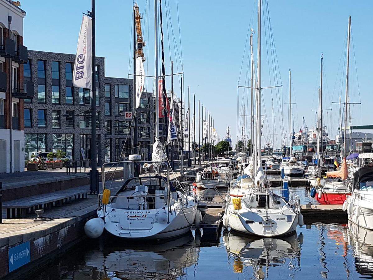 Ferienwohnung Romeike "Newport" Bremerhaven Eksteriør bilde